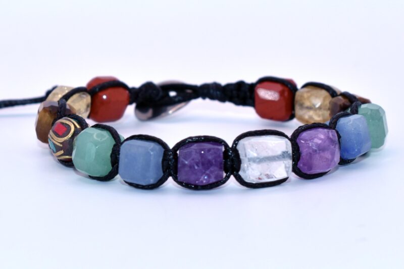Tutte le pietre del Chakra, Ottone Nepalese Turchese/Corallo