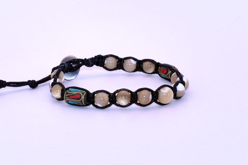 Madreperla, Ottone Nepalese Turchese Corallo